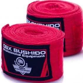 Boxing Wraps 4m (Red) / DBX bushido