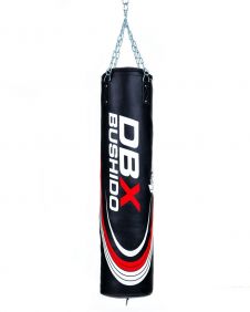 Saco de Boxeo Premium Pro Relleno (Orinegro) 130cm 40 KG / DBX Bushido