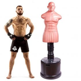 Maniquí - Dummy de Artes Marciales - MMA con Soporte 187cm Regulables / DBX Bushido