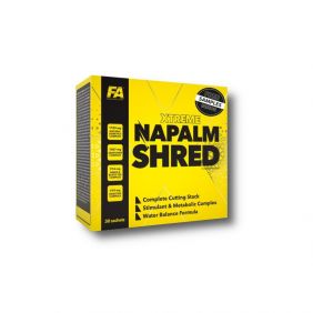 Quemagrasas Xtreme Napalm Shred 30 Caps | FA Nutrition