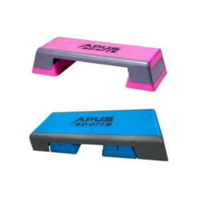 APUS Sports - Passo aeróbico / etapa aeróbica / plataforma com 3 elevadores / 2 cores